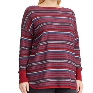 Final Markdown NWOT Chaps striped sweater